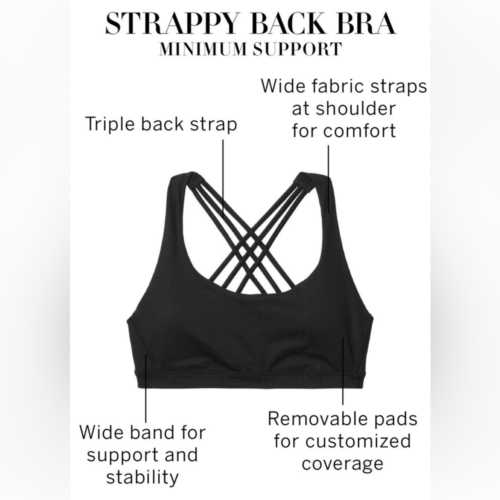 Victoria's Secret Incredible Essential Strappy Back Sports Bra - M - Picture 8 of 8